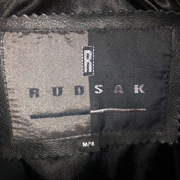 Black Leather Jacket - Picture 3 of 3